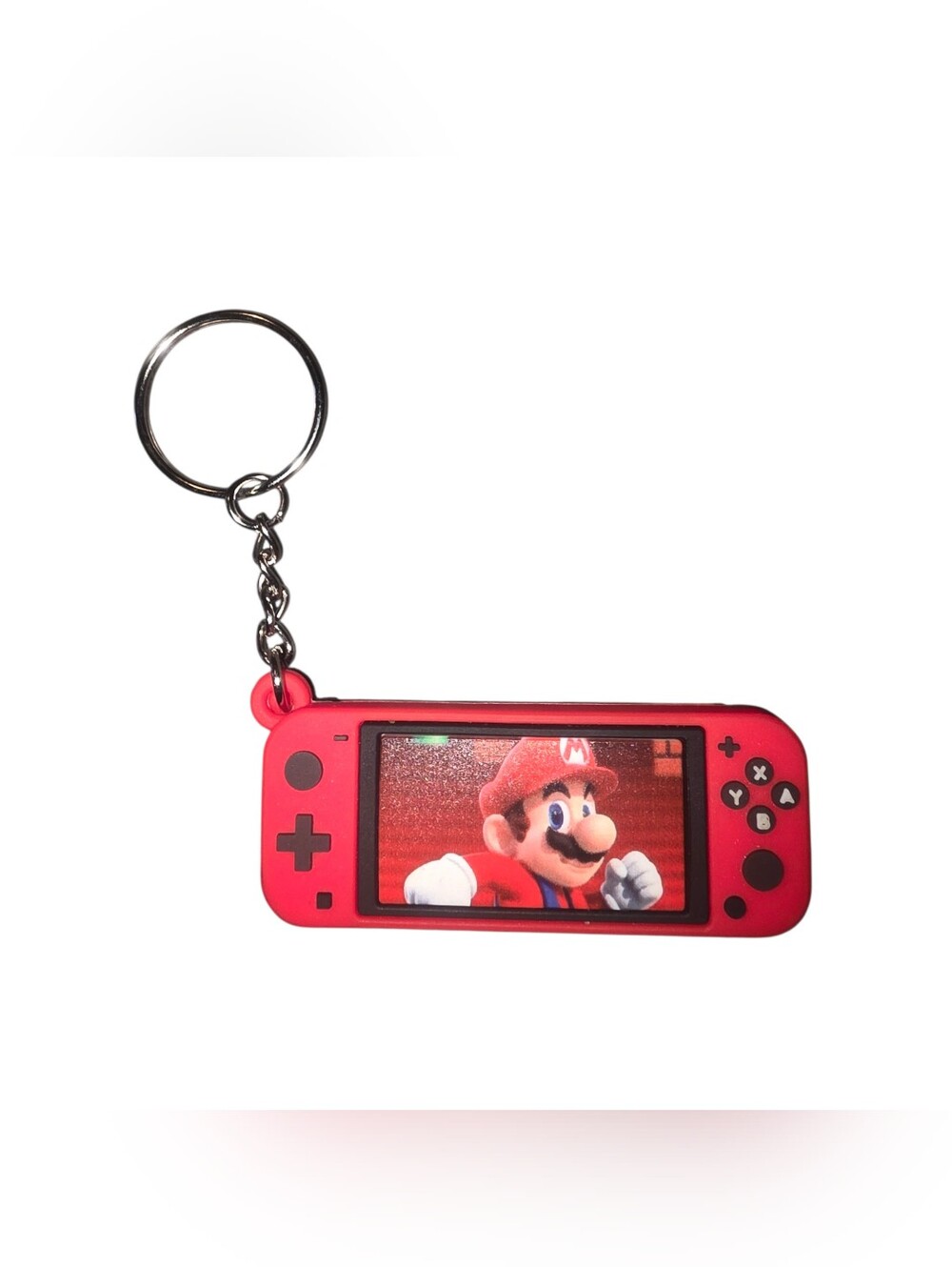 Nintendo Switch Red Mario 3D Keychain